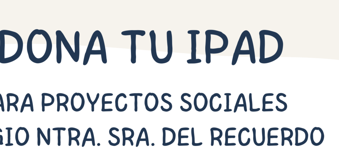 DONACIÓN DE IPADS
